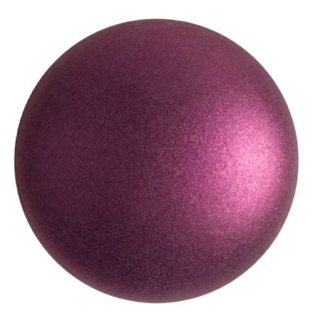 Cabochon par Puca - 25 mm - Chatoyant Burgundy - PerlineBeads