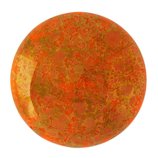 Cabochon par Puca® - 25 mm - Opaque Hyacinth Bronze - PerlineBeads