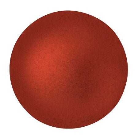 Cabochon par Puca® - 25 mm - Red Metallic Mat - PerlineBeads