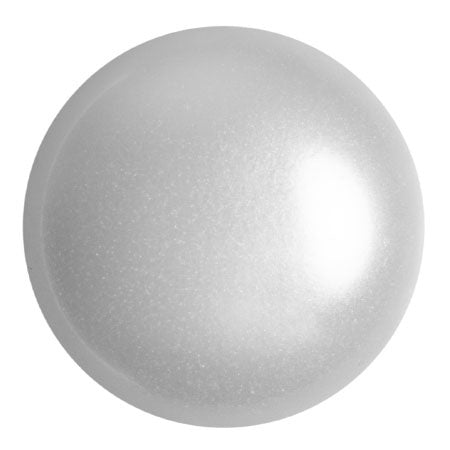 Cabochon par Puca® - 25 mm - White Pearl - PerlineBeads