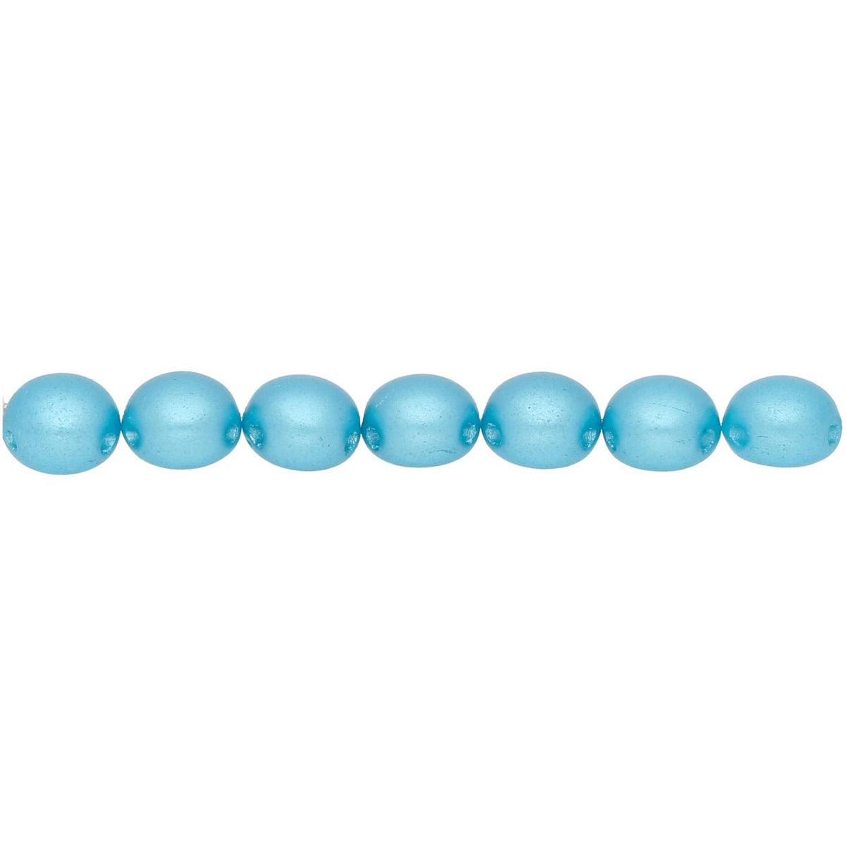 Candy Glasperle 6 mm - Pastel Aqua - PerlineBeads