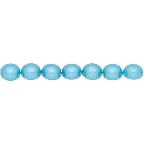 Candy Glasperle 6 mm - Pastel Aqua - PerlineBeads