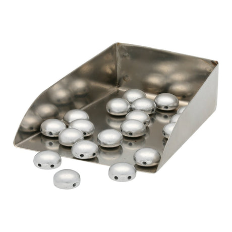 Candy Glasperle 8 mm - Aluminium Bronze - PerlineBeads