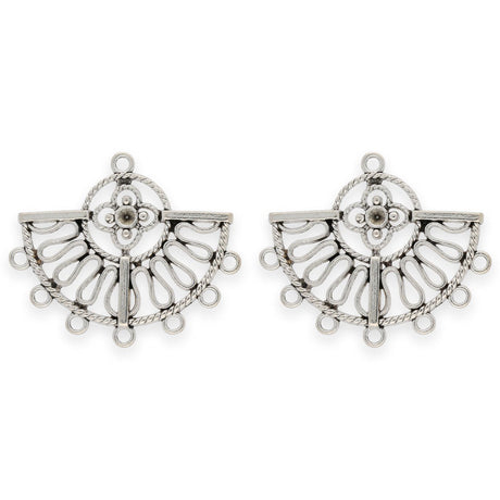 Chandelier Verbindungselement – Farbe Silber antik - PerlineBeads
