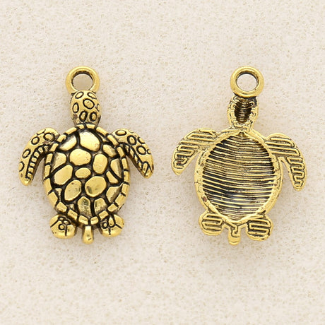 Charm-Anhänger Schildkröte - PerlineBeads