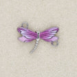 Charm-Anhänger / Verbinder Libelle - Purple - PerlineBeads