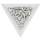 Chevron Duo 10x4 mm – Bronze Aluminium - PerlineBeads