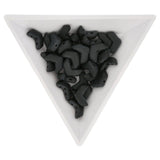 Chevron Duo 10x4 mm – Jet Mat - PerlineBeads