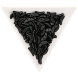 Crescent 3 x 10 mm - Jet - PerlineBeads
