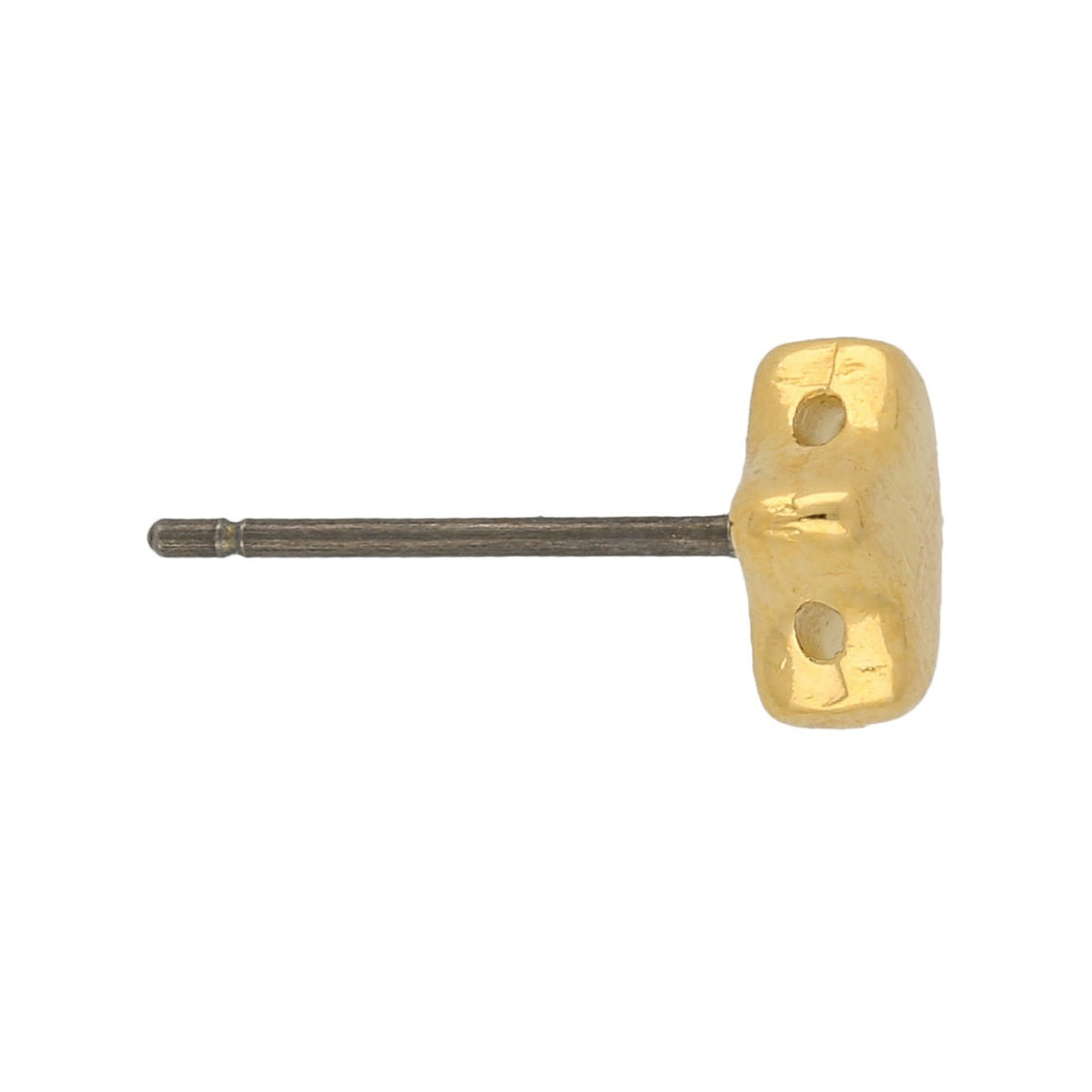 Cymbal™ Alopronia-Ginko Ohrringe - Gold Plate - PerlineBeads