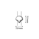 Cymbal™ Alopronia-Ginko Ohrringe - Gold Plate - PerlineBeads