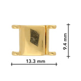 Cymbal™ Axos II Delica Magnetic Clasp - 24K Gold Plate - PerlineBeads