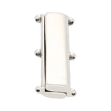 Cymbal™ Axos III Delica Magnetic Clasp - Silver Plate - PerlineBeads