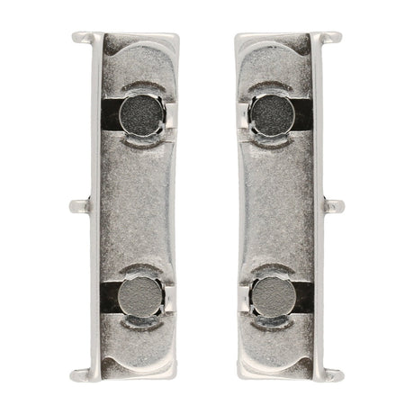 Cymbal™ Axos III Delica Magnetic Clasp - Silver Plate - PerlineBeads