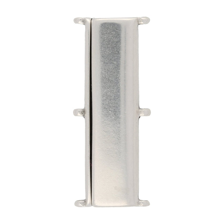 Cymbal™ Axos III Delica Magnetic Clasp - Silver Plate - PerlineBeads