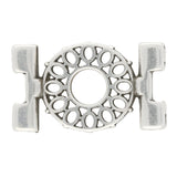 Cymbal™ Detis-Tila Bead Connector – Versilbert - PerlineBeads