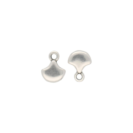 Cymbal™ Karavos-Ginko Bead Ending - Silver Plate - PerlineBeads