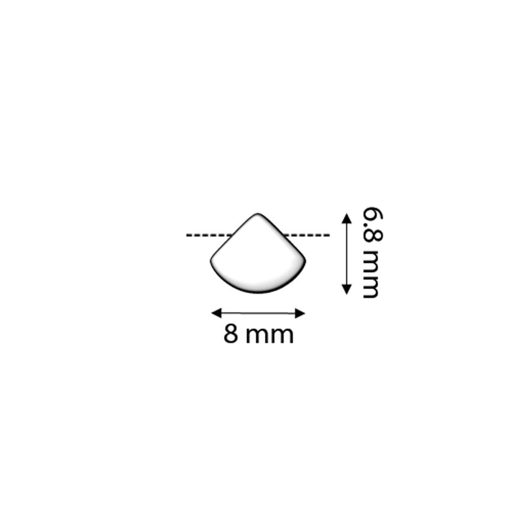 Cymbal™ Kardiani-Silky Side Bead - Gold Plate - PerlineBeads