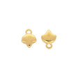 Cymbal™ Kastro-Ginko Bead Ending - 24K Gold Plate - PerlineBeads
