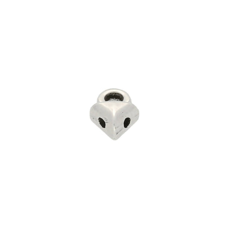 Cymbal™ Kleftiko-GemDuo Bead Ending - Antique Silver Plate - PerlineBeads