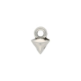 Cymbal™ Kleftiko-GemDuo Bead Ending - Antique Silver Plate - PerlineBeads