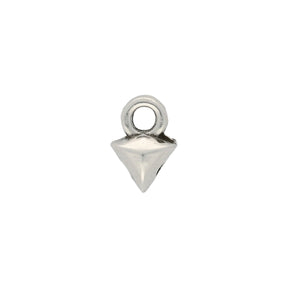 Cymbal™ Kleftiko-GemDuo Bead Ending - Antique Silver Plate - PerlineBeads