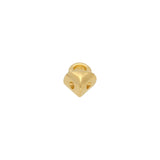 Cymbal™ Kleftiko-GemDuo Bead Ending - Gold Plate - PerlineBeads