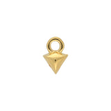Cymbal™ Kleftiko-GemDuo Bead Ending - Gold Plate - PerlineBeads