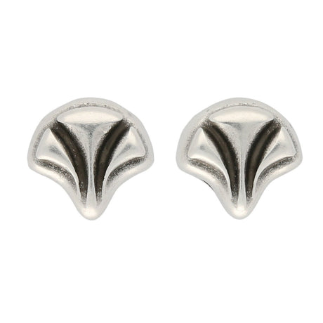 Cymbal™ Limani-Ginko Ohrringe - Silver Plate - PerlineBeads