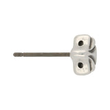 Cymbal™ Limani-Ginko Ohrringe - Silver Plate - PerlineBeads