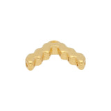 Cymbal™ Menites-Superduo Bead Ending - 24K Gold Plate - PerlineBeads