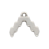Cymbal™ Menites-Superduo Bead Ending - Antique Silver Plate - PerlineBeads