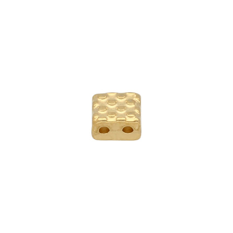 Cymbal™ Parasporos-Tila Bead Substitute – 24K Gold Plate - PerlineBeads