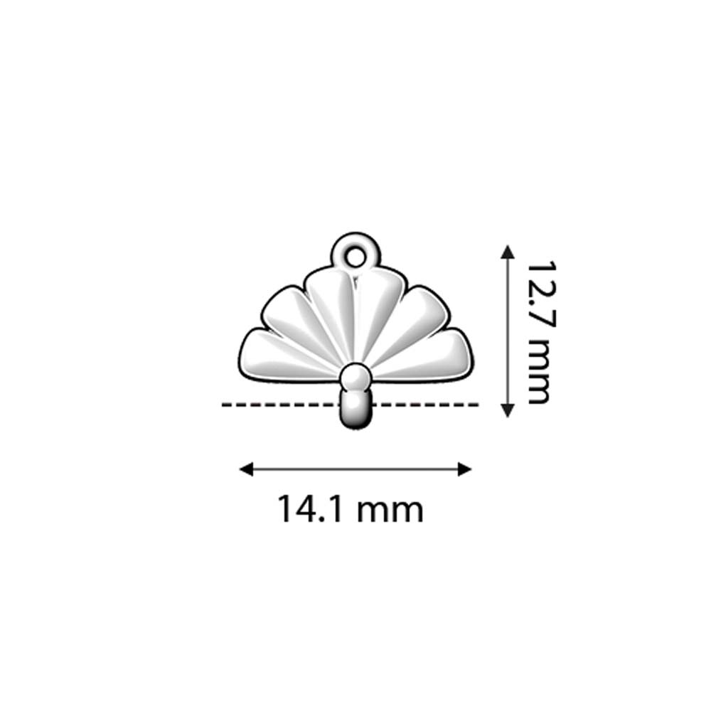 Cymbal™ Sitia-8/0 Bead Ending - Rose Gold Plate - PerlineBeads