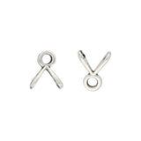 Cymbal™ Triades-GemDuo Bead Ending – Antique Silver Plate - PerlineBeads
