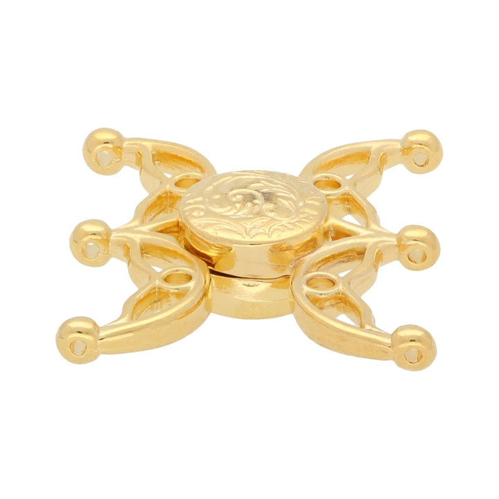 Cymbal™ Volakas III 8/0 Magnetic Clasp - 24K Gold Plate - PerlineBeads