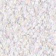 Delica 10/0 - DBM0202 - White Pearl AB - PerlineBeads