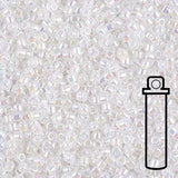 Delica 10/0 - DBM0222 - White Opal AB - PerlineBeads