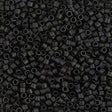 Delica 10/0 - DBM0310 - Matte black - PerlineBeads