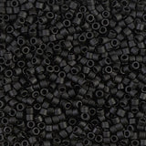 Delica 10/0 - DBM0310 - Matte black - PerlineBeads