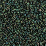 Delica 10/0 - DBM0327 - Matte Metallic Teal Iris - PerlineBeads