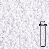 Delica 10/0 - DBM0351 - Matte White - PerlineBeads
