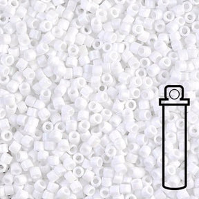 Delica 10/0 - DBM0351 - Matte White - PerlineBeads