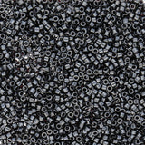 Delica 11/0 - DB001 - Gunmetal - PerlineBeads