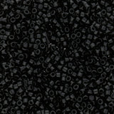 Delica 11/0 - DB010 - Black - PerlineBeads
