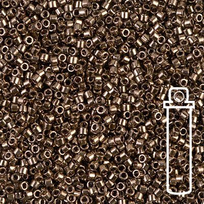 Delica 11/0 - DB022 - Metallic bronze - PerlineBeads