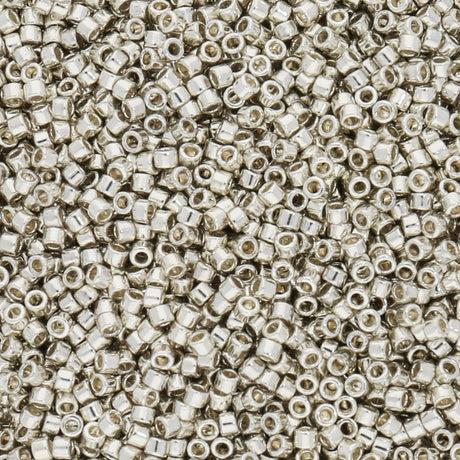 Delica 11/0 - DB035 - Galvanized silver - PerlineBeads