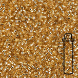Delica 11/0 - DB042 - Silver Lined Gold - PerlineBeads