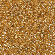 Delica 11/0 - DB042 - Silver Lined Gold - PerlineBeads