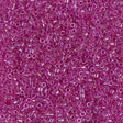 Delica 11/0 - DB074 - Lined Light Fucsia AB - PerlineBeads